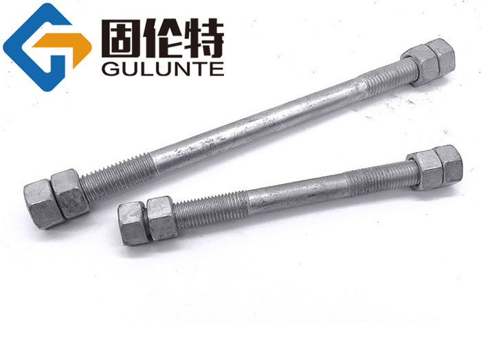 熱鍍鋅雙頭螺栓標(biāo)準(zhǔn)型號規(guī)格尺寸表大全